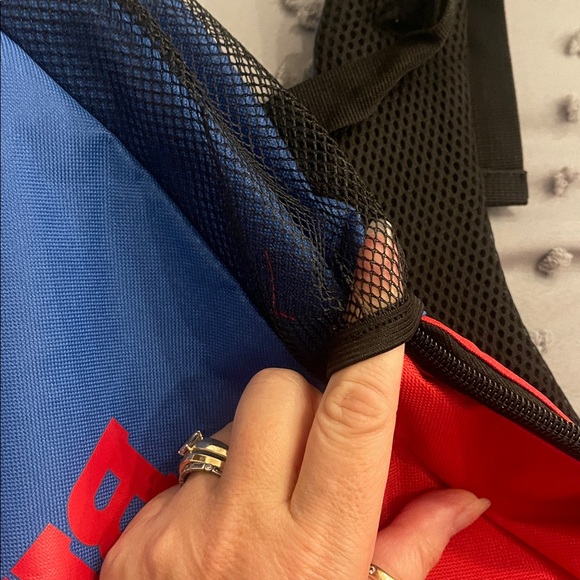 Buffalo Bills NFL Team Backpack - Red and Blue nwt - Picture 7 of 13